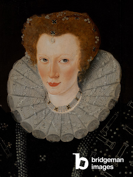 Elizabeth Palmer, c.1564-1633 (oil on panel), William Segar,  (fl.1585-d.1633) / Parham House, West Sussex, UK / © Parham House/Nick McCann / Bridgeman Images