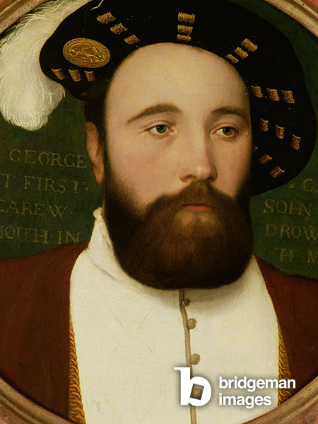 Sir George Carew, Hans Holbein the Younger,  (1497/8-1543) / The Weston Park Foundation, Shropshire, UK / Trustees of the Weston Park Foundation / Bridgeman Images
