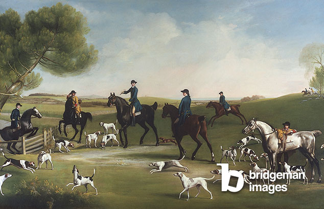 The 3rd Duke of Richmond with the Charlton Hunt, 1759-60 (oil on canvas), George Stubbs, (1724-1806) / The Trustees of the Goodwood Collection / Bridgeman Images