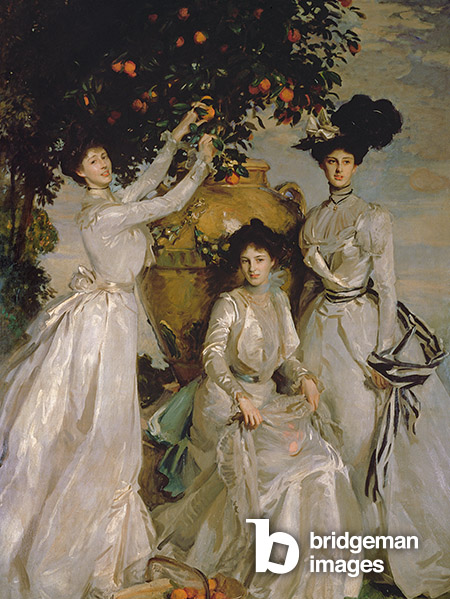 The Acheson Sisters (oil on canvas), John Singer Sargent,  (1856-1925) / The Devonshire Collections, Chatsworth / Reproduced by permission of Chatsworth Settlement Trustees / Bridgeman Images