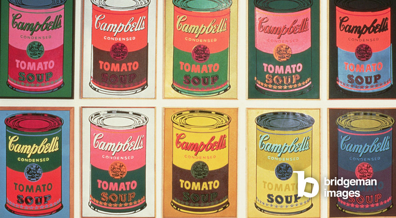 Campbell's Soup Cans An example of Pop Art