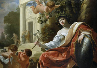 An Allegory of Peace by Simon Vouet (1590-1649) Chatsworth House, Derbyshire, UK © Devonshire Collection