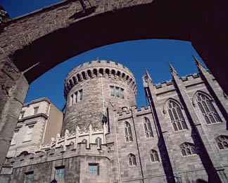 Dublin Castle, the Record Tower (photo), Irish school, (18th century) / Dublin, Ireland / Ken Welsh