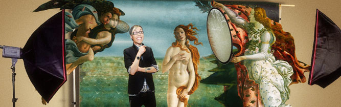 Presenter Gok and The Birth of Venus